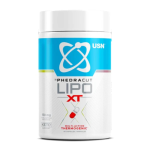 USN Phedra-Cut Lipo XT 40 capsules weight management supplement pack.