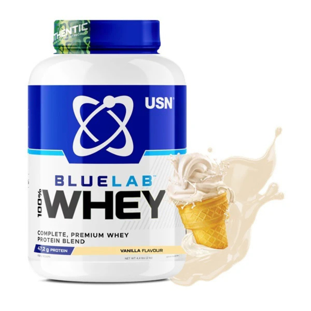 USN Whey Protein 1kg muscle recovery protein powder.